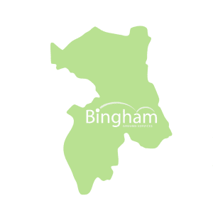 Midlands Map for Bingham