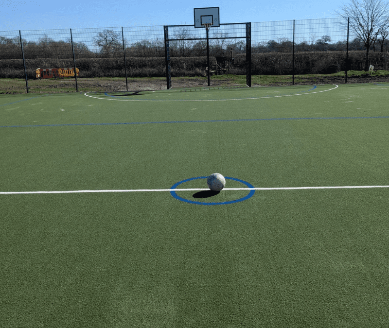 Multi-Use Games Area Installation in Staffordshire